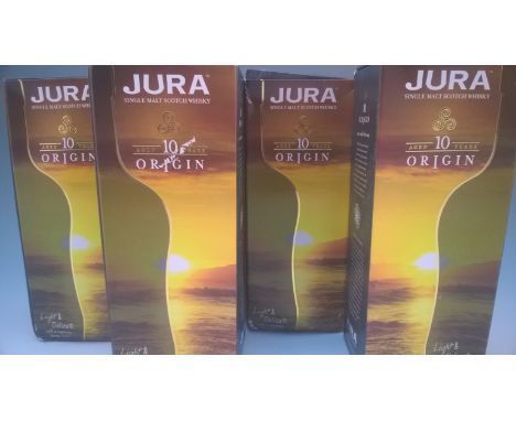 *4 x 70 cl Jura Single Malt Scotch Whisky