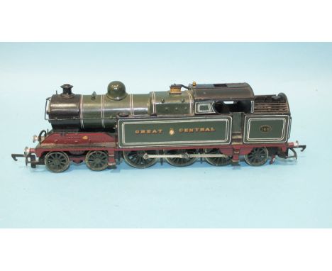 OO Gauge, a kit-built Great Central 4-6-2 tank engine, No. 168.