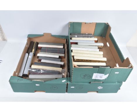 A QUANTITY OF UNBOXED ASSORTED OO GAUGE PASSENGER COACHING &amp; BOGIE VAN STOCK, assorted big 4 companies and B.R. liveried 