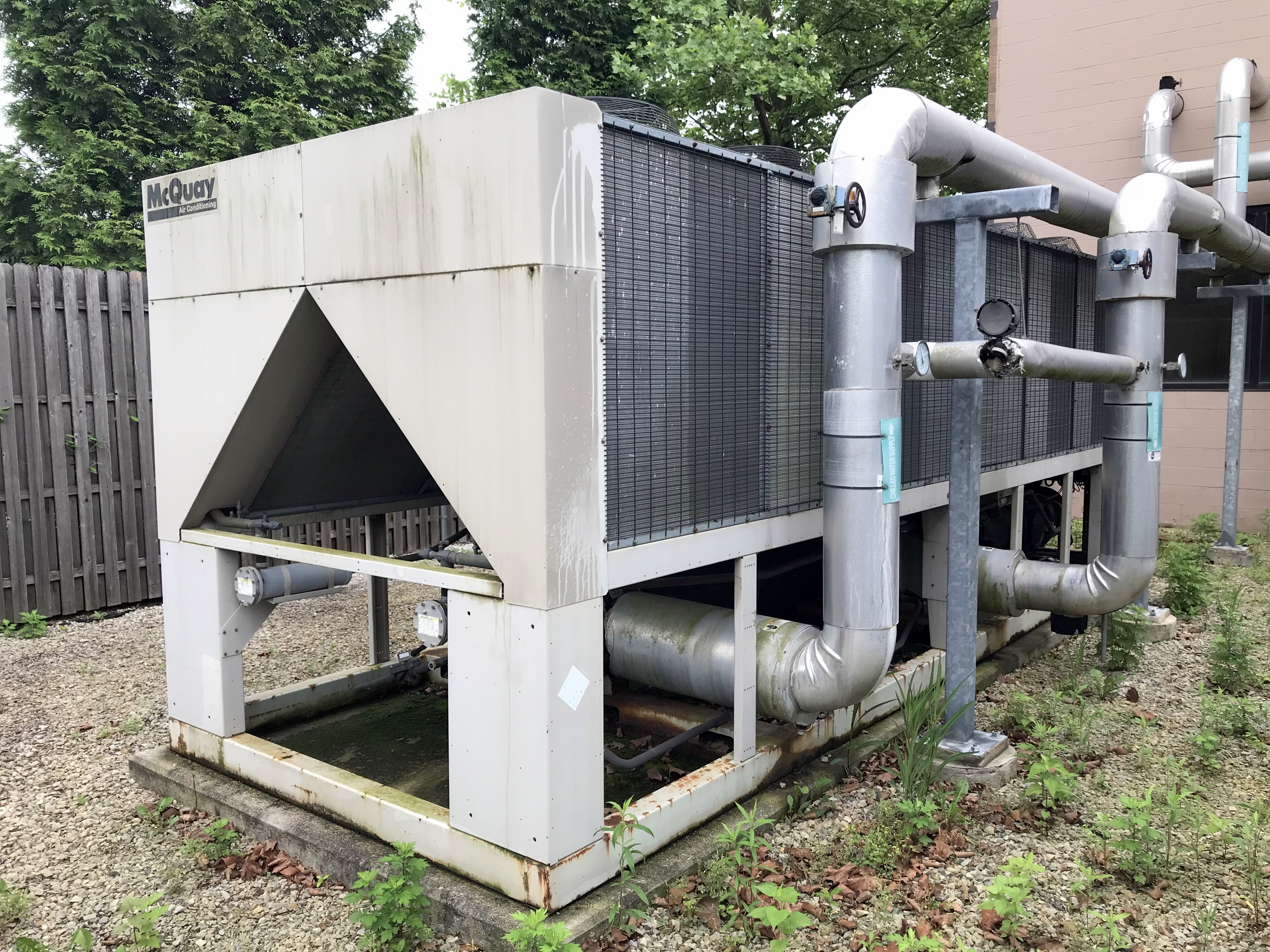 McQuay Mdl. AGS210CH27-ER10 Water Chiller Unit, Serial #STNU040600172