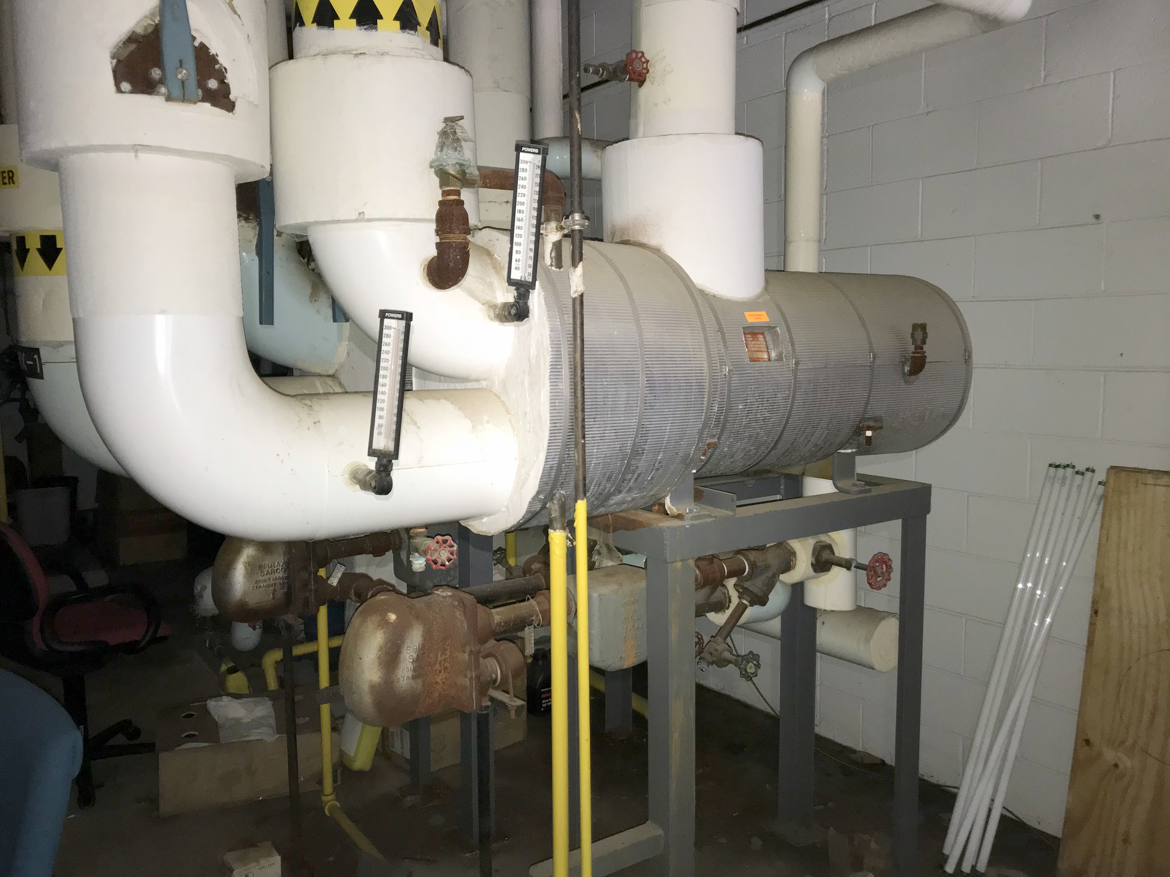 1987 Bell & Gossett Heat Exchanger, Shell Side Working Pressure 150