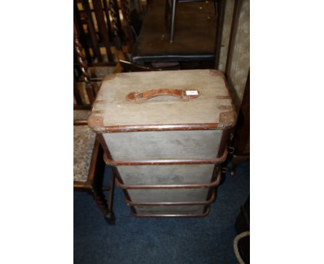 A BANDED PACKING TRUNK
