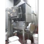 Westwood s/s single shaft ribbon blender mod. W20 ser. no. A7091