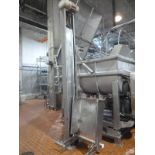 s/s column bin dumper 500 lbs. cap.
