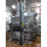 500 lbs. cap. column bin dumper