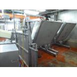 s/s bin dumper 46 in. x 51 in. Allegro mod. VD-50DH-211184 ser. no. 0211-184 2500 lbs. cap. c/w