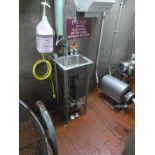 (20) hand wash sinks s/s  foot operated