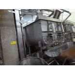 s/s dual shaft ribbon blender electric drive approx.. 5 ft. W x 102 in. L x 40 in.