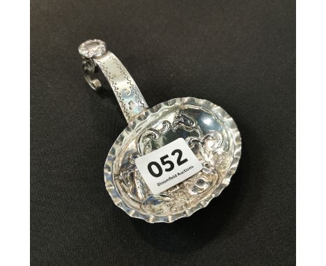 DUTCH SILVER CADDY SPOON