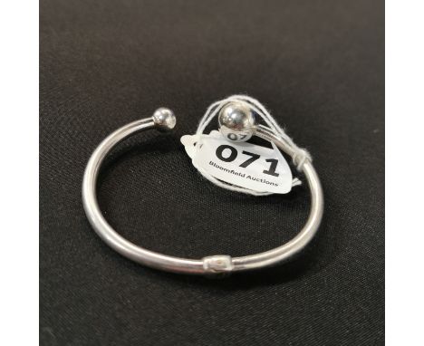 SILVER BANGLE
