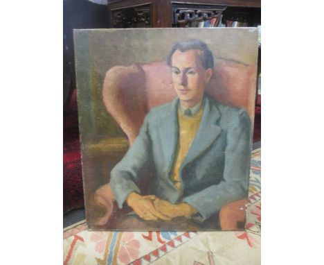 Portrait of John Wells Watson, the artist's father, 1941, oil on canvas (ex Christie's)