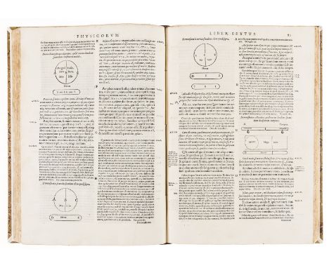 Aristotle.- Aquinas (Thomas, Saint) Commentaria in octo Physicorum Aristotelis libros, ex vetustissimo ac fidelissimo manu sc