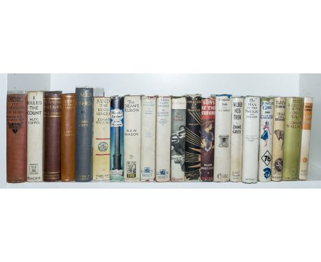 NO RESERVE Burroughs (Edgar Rice) The Chessmen of Mars, plates, 1923 § Grey (Zane) Tales of Fishes, plates, [1919] § London (