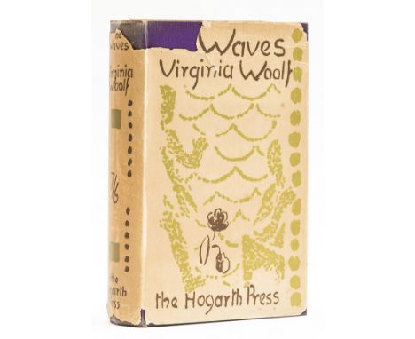 Woolf (Virginia) The Waves, first edition, scattered foxing, original cloth, light fading to spine, dust-jacket, light browni