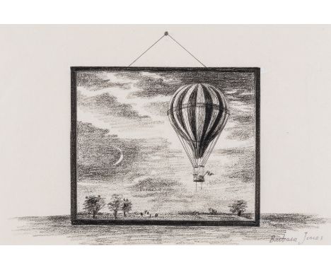 NO RESERVE British illustration.- Jones (Barbara) Two original drawings for 'Twit and Howlet and the Balloon', the first insc