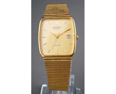 Three watches, including a gentleman's Rotary wristwatch; a ladies Rectax watch; and a Zenith watch (3) Good condition overal