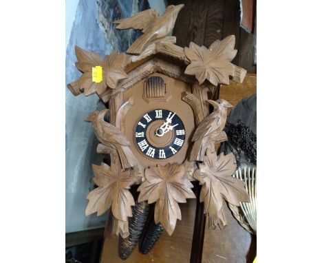 A Cuckoo Clock. Mid 20th century. 