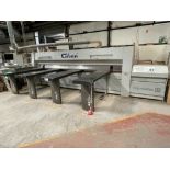 Giben Prisma 3000 CNC beam saw, Serial No. 726.07.450 (2008), machine width: approx. 4550mm with CNC