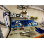 Quantity of maintenance equipment and machine spares including: Biesse spares, Homag spares,