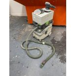 Festool CTM MIDI I mobile dust extraction unit with flexi hose; Festool ETS 150/3 EQ-Plus 230V