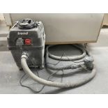 Trend T35A medium duty wet & dry mobile dust extractor with flexi hose; Bosch PEX 220 A orbital