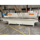 Casadei Flexa 47 Automatic single sided edge bander with gravity infeed/outfeed, Serial No.
