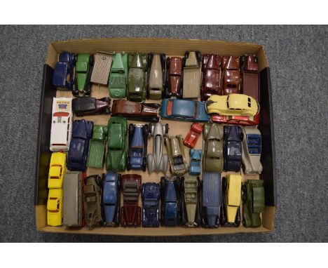 A good collection of Dinky die cast model cars etc.