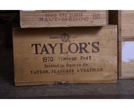 TAYLORS VINTAGE PORT, 1970, Portugal12btls owc