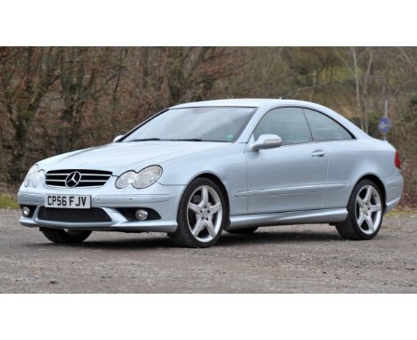   2006 Mercedes 220 CLK AMG Coupe. Registration number CP56 FJV  - High Spec Mercedes   - Full stamped service history   - Ec