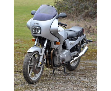   Motor Bike, Laverda RGS 1000 Executive, silver chassis, registration number D718 HPR, 1.8cc.  - One previous owner  - From 