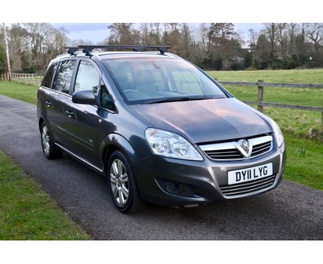   2011 Vauxhall Zafira 1.8 Design 5-door MPV.   Metallic Grey, Petrol, 5-Speed Manual   Full details to follow....   To satis