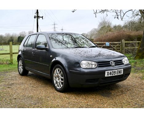 VW Golf. 1.6 Manual. Registration number: X409 ENU.2000 VW Golf 1.6 SE 5-door Hatchback. 5-speed manual, petrol.Gunmetal Grey