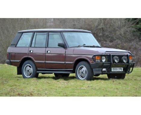   Range Rover Vogue V8 EFI in brown. Registration D555 CPB. Manual gearbox. Currently a non starter.  - From a local deceased