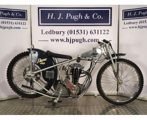 Payne-J.A.P Speedway motorcycle. 1949Frame - Payne (England), very unusual frame made in Sheffield Engine - J.A.P 500cc short
