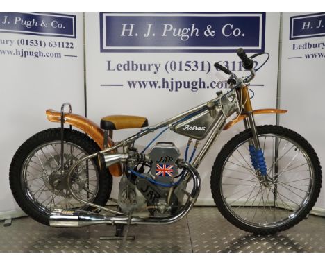 Rotrax-J.A.P Speedway motorcycle. 1979Frame - Rotrax mk.2 (England), built for George Greenwood LtdEngine - J.A.P 500cc DOHC,