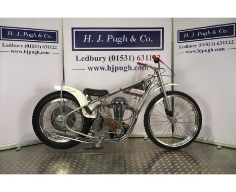 Erskine-J.A.P Speedway motorcycle. 1967.Believed ridden by Soren Sjosten.Frame - Erskine mk. 2 (England)Engine - J.A.P 500cc 