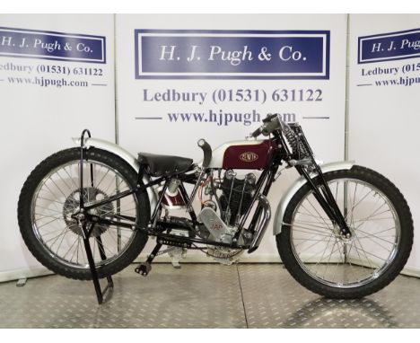 Zenith-J.A.P Speedway motorcycle. 1929Possibly ridden by Harry Duncan.Frame - Zenith (England), fully strutted frame 1928 and