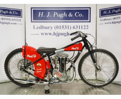 Martin-J.A.P Speedway motorcycle. 1948Frame - Martin mk. 2 (England), Victor Martin's post war all welded frame Engine - J.A.