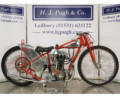 Moseley-J.A.P Speedway motorcycle. 1939Frame - Moseley (England), this pre war machine belonged to Eric ChittyEngine - J.A.P 