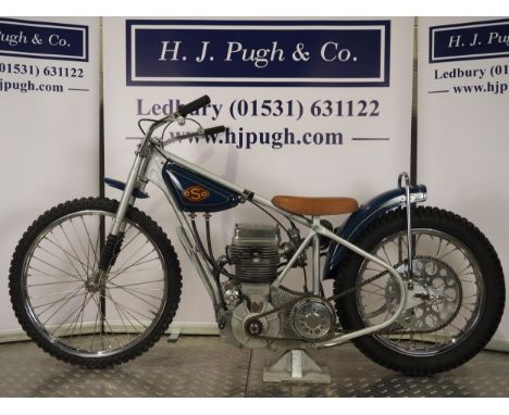 ESO Speedway motorcycle. 1961. Frame - ESO D.T.5 (Czechoslovakia). Frame No. - 076 Engine - ESO 500cc S.45, 48bhp and 7000 rp