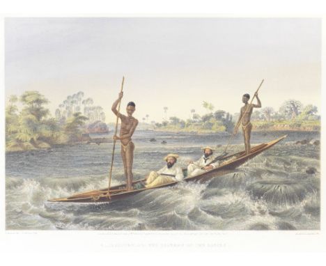 BAINES (THOMAS)The Victoria Falls Zambesi River Sketched on the Spot (During the Journey of J. Chapman & T. Baines), FIRST ED