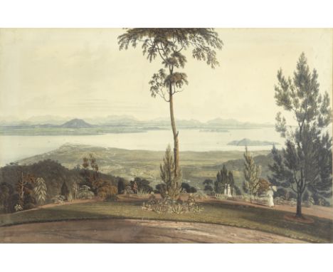 After Captain Robert SmithView from the Strawberry Hill, Prince of Wales's Island; View of the Convalescent Bungalow, Prince 