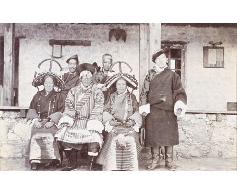 TIBET, ASSAM AND DARJEELING - PHOTOGRAPHYTwo albums of photographs of India, taken or/and compiled by a British soldier,  app