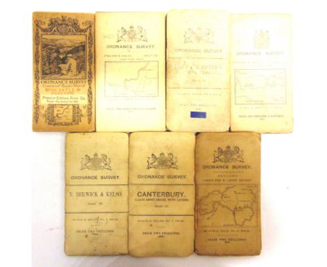 [MAPS]. GREAT BRITAIN  Sixty Ordnance Survey folding maps, mainly one-inch.