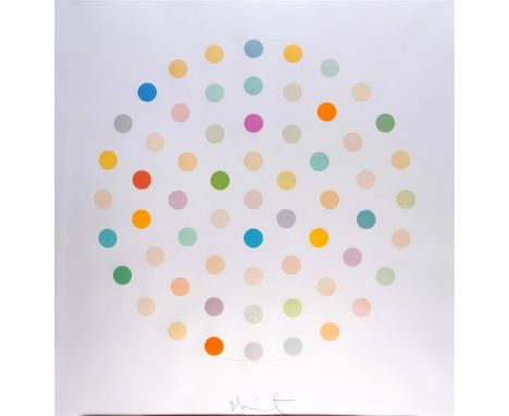 DAMIEN HIRST (b. 1965) 'CICLOPIROX OLAMINE' colour etching Signed in pencil, from a limited edition of 145 114cm by 110cm. Co