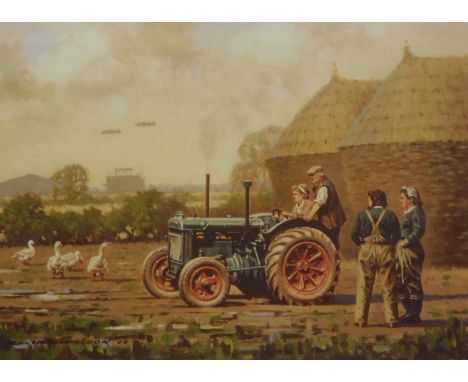 Robin Wheeldon (b.1945). Learner driver, artist signed, limited edition print, 66/250, signed and numbered to the mount, 30cm