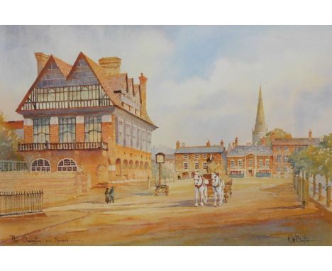 Ken Burton (20thC). The Ossington, Newark, artist signed limited edition print no. 11/500, signed, titled and numbered to the
