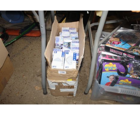 A quantity of various LED and other light bulbs