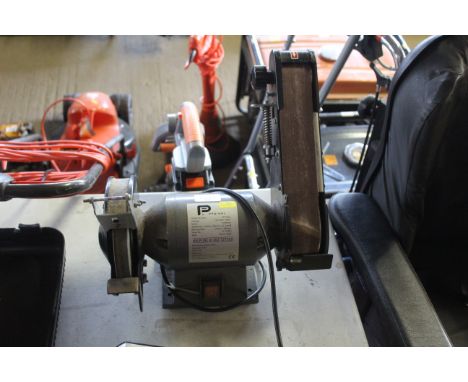 A Performance Power PP210GL 240v bench top grinder/sander