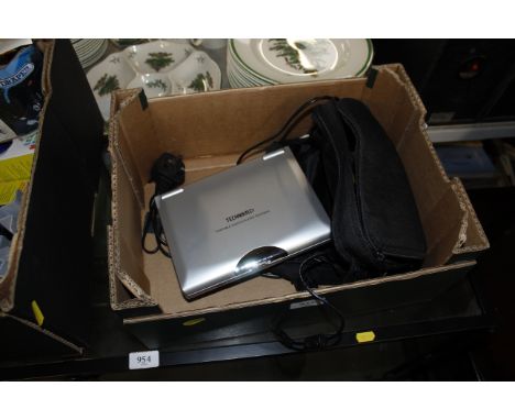 A Tecknika portable DVD/CD player 